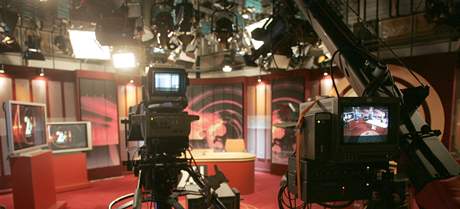 Zoravodajské studio eské televize.